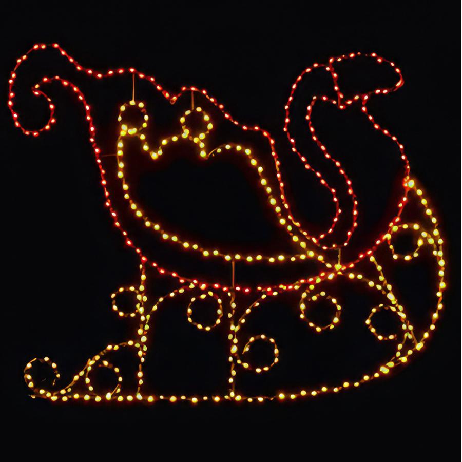Sleigh Light Sculpture